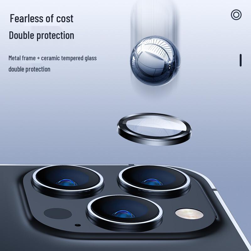BIAZE iPhone 13 Pro/Pro Max Tempered Glass Camera Lens Protector