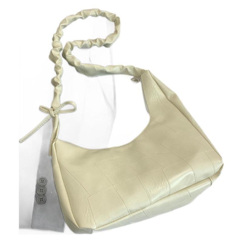 Cloud Bag One Shoulder Crossbody Pleated Underarm Girl Pleated Big Bag Autumn and Winter New One Shoulder Handbag Women