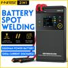 FNIRSI SWM-10 Tragbarer Akku-Punktschweißgerät DIY Mini-Schweißmaschine 18650 Akku-Pack Schweißwerkzeug 5000mAh Schweißbar 0,25mm