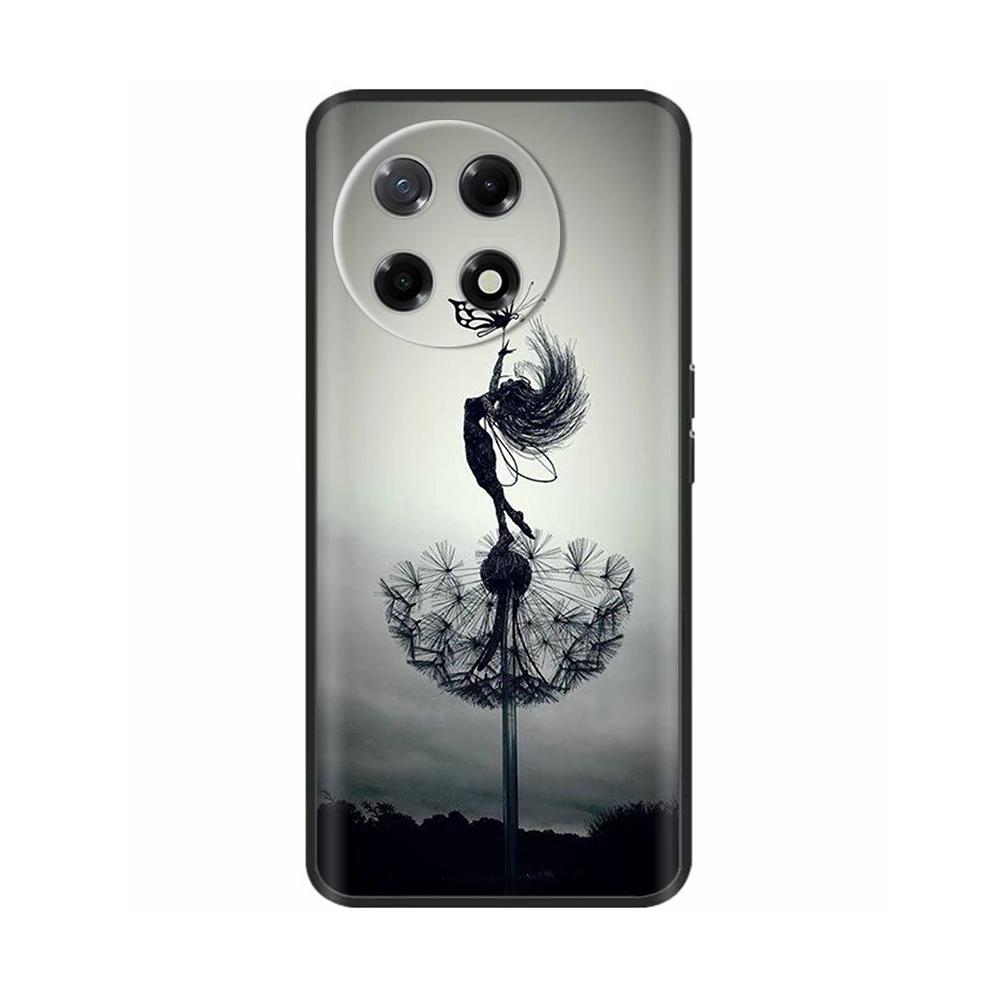 Pour Tecno Camon 30S Pro Coque Silicone Souple Noir TPU Coque de Téléphone Pour Tecno Camon 30S Camon30S Funda Coques Arrière Protectrices Coque