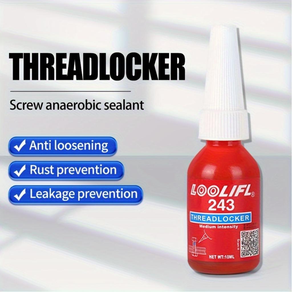 243 Anaerobic Screw Glue, Strong Anti-slip, Fastening Thread Locker, High And Low Strength High Temperature Resistant, Removable