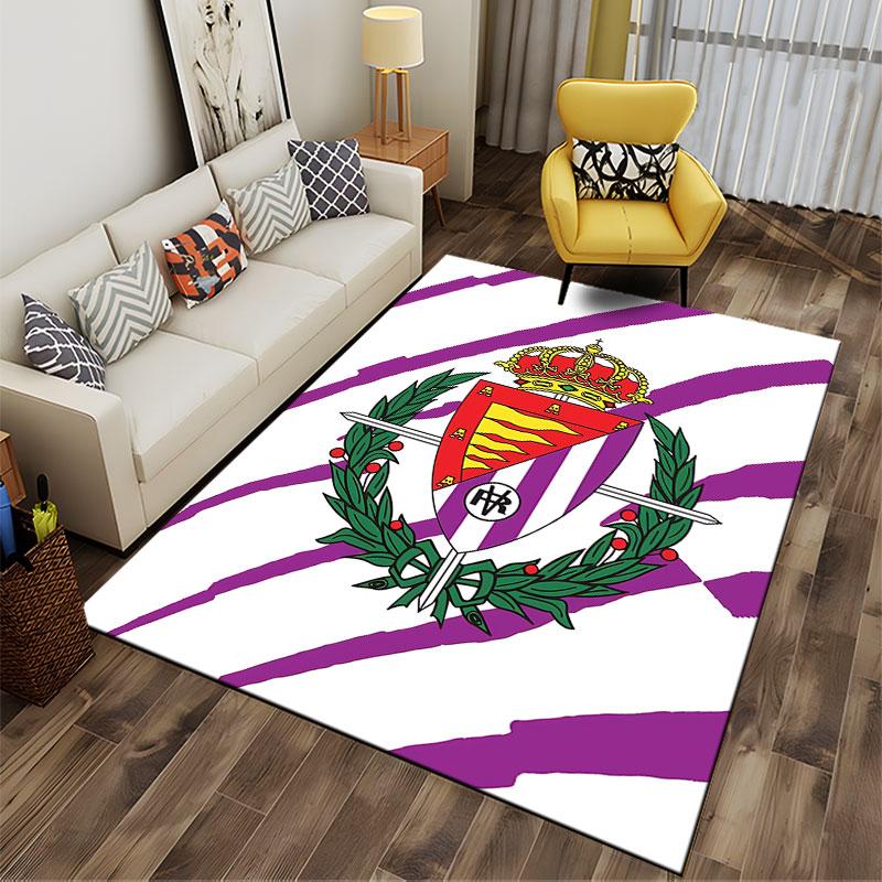 Purple Striped Royal Crest Carpet suitable as a non-slip mat for the living room or bedroom sofa