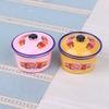 2pcs Dollhouse Miniature Nostalgic Life Scene Decoration Enamel Basin Doll Accessories Toys