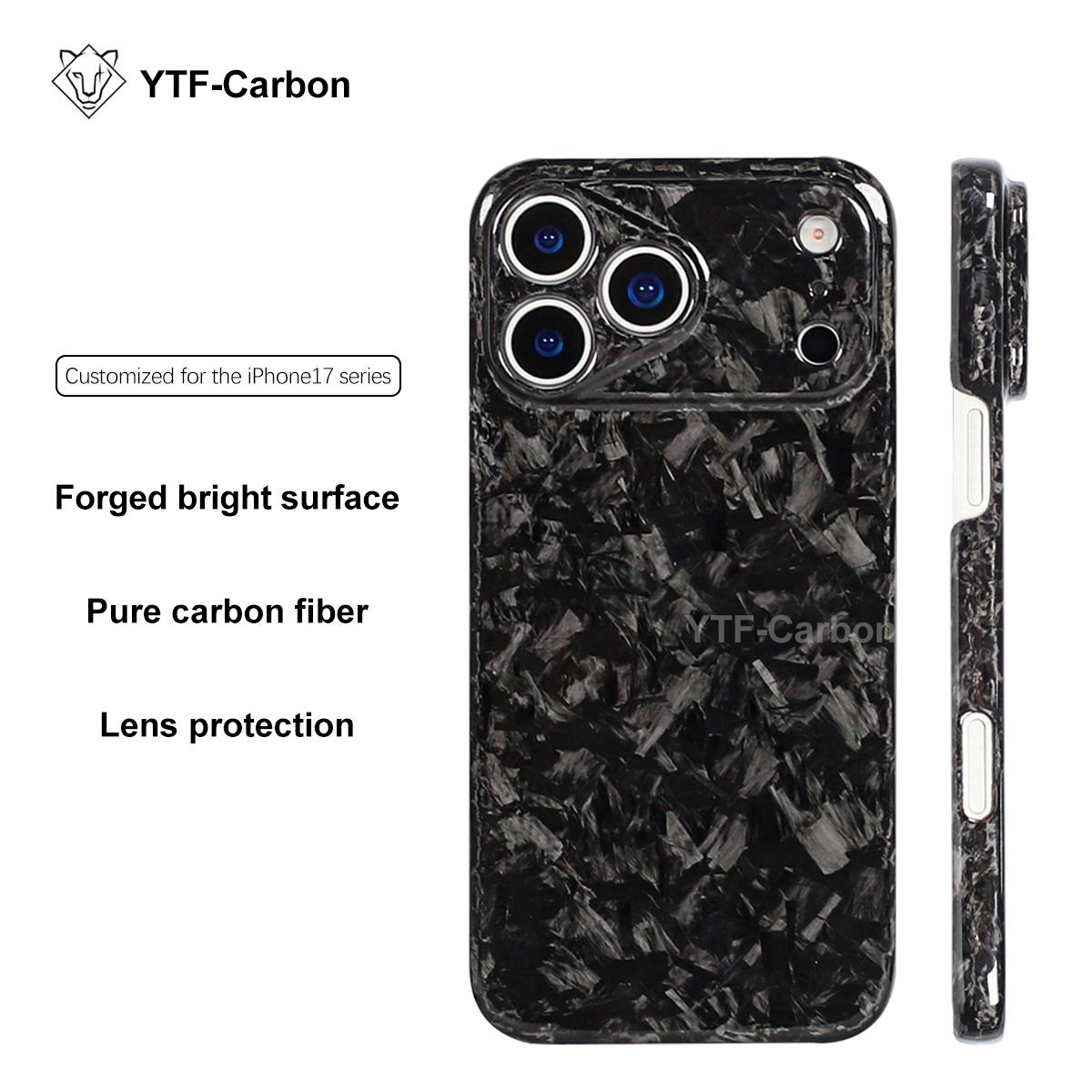 YTF-Carbon Piemērots iPhone 17 Promax Kaltas