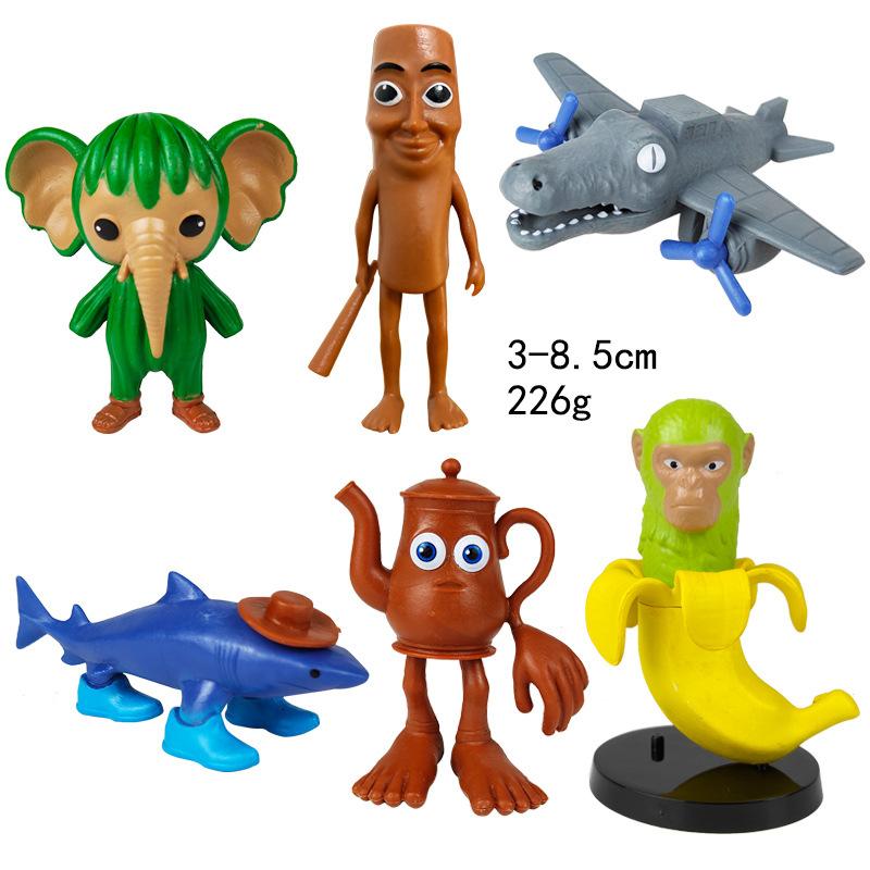 

Аниме Итальянский Маразм Тунг Сахур Фигурка Игрушка Тралалеро Тралала Бомбардино Крокодил Шимпанзини Бананини Модель Декор Кукла Подарок