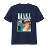 Lady Diana Princess Of Wales 90s Vintage Style T Shirt Top Print Fashion 3986 Vintage Washed Fashion Stylish Soft Streetwear