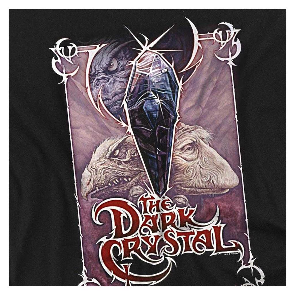 Der dunkle Kristall Unisex Erwachsenen Böses Poster Langarm-T-Shirt