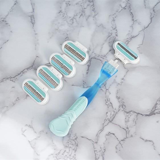 Women's Shaving Razor: Leg, Private Area, and Underarm Hair Trimmer