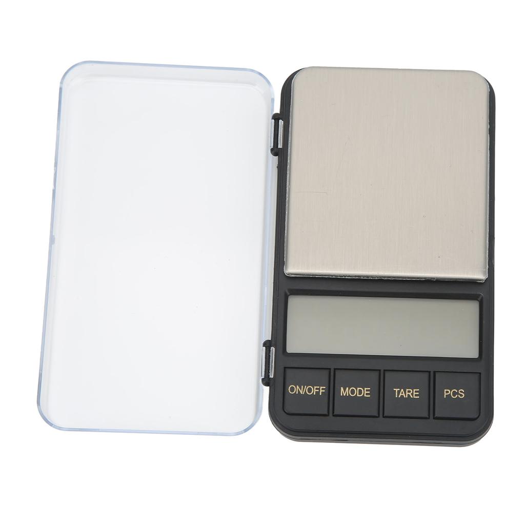 Digital Electronic Scale 200g Load LCD Blue Screen Backlight 0.01g Display Portable Jewelry Scale Pocket Scale with Tray