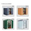 Rainproof Steel Storage Shed with Lock for Garden Tools and Sundries