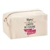 Multifunction Pencil Case - PLANETEE - Customizable (first Name) - Cotton - Printed In France - Zipper