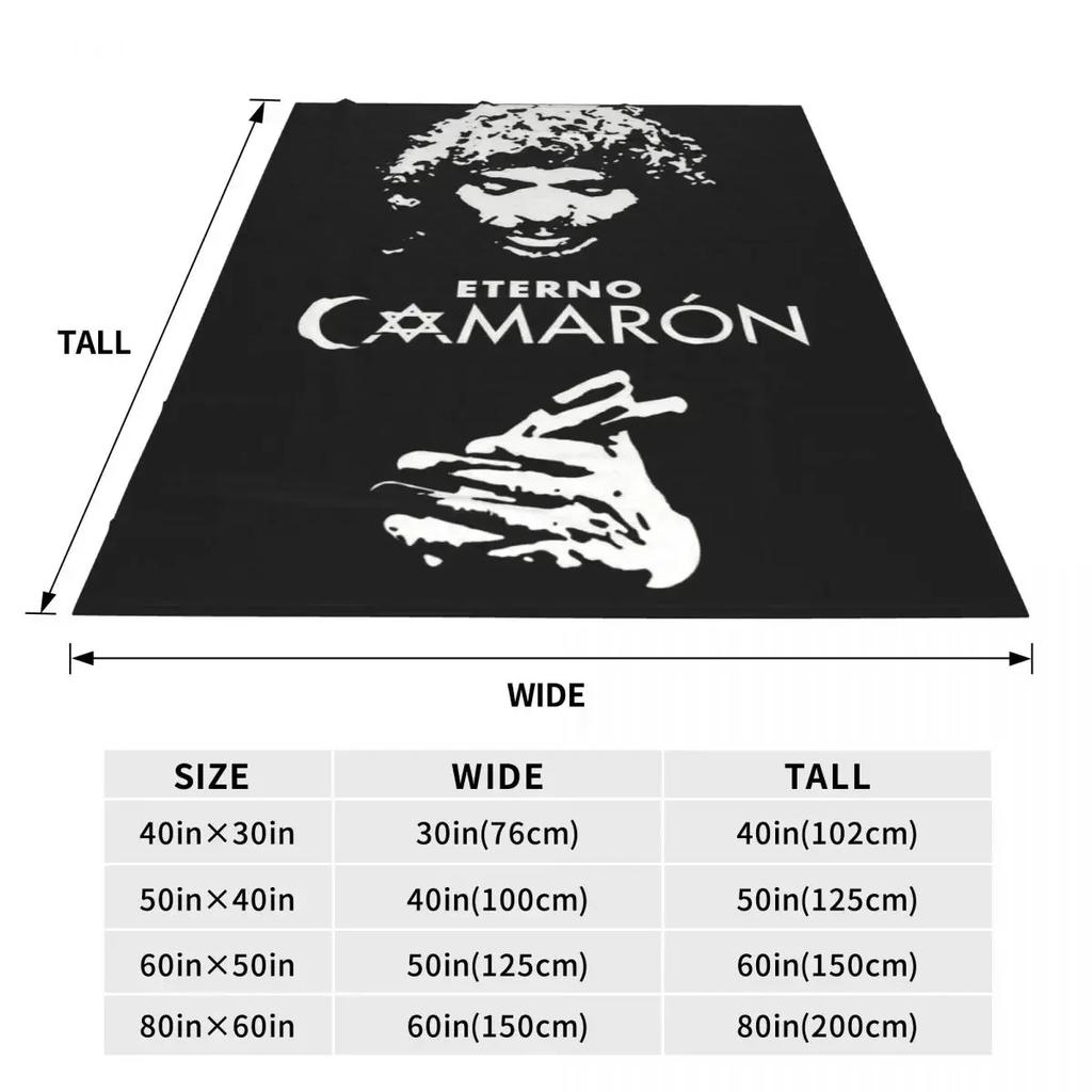 Soft Warm Blanket Airplane Travel Island Shrimp Flamenco Singer Throw Blanket Black Flannel Bedspread Couch Chair Sofa Bed Cover