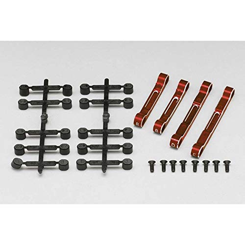 

Yokomo Y2-301AR Adjustable Suspension Mount Set for YD-2 (Red)