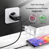 QC3.0 EU/UK Spec Fast Charger 5V 3A/9V 2A USB Adapter