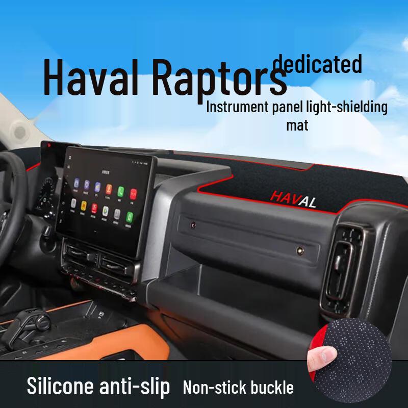 Haval Menglong Dashboard Sunshade Pad - Sun & Heat Protection with Light Blocking Insulation