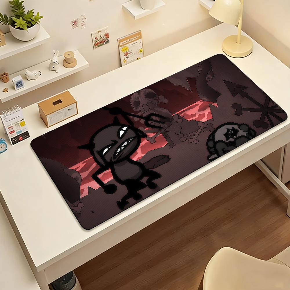 Game Mewgenics  Mouse Pad  Nonslip Locking Edge DeskMat PC Laptop Accessories Rubber Office Keyboard Large Game XXL Carpet