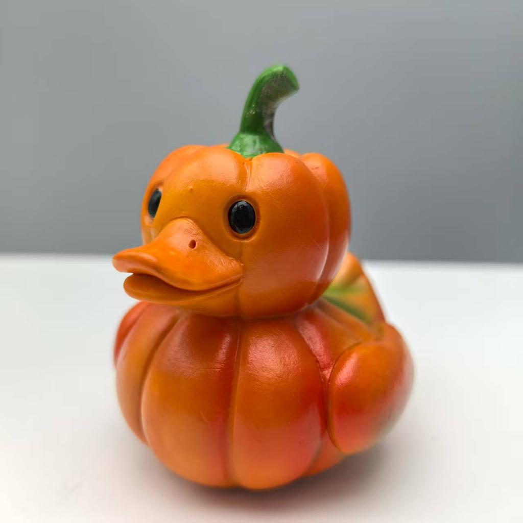 Kawaii Gemüseharz Entenfiguren - Niedliche Anime-Schreibtischdeko und Geschenk