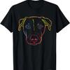 Colorful Dog Black Mouth Cur T-Shirt