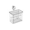 Transparent Suction Cup Tissue Box Wall Mounted Tissue Storage Box Napkin Box  Living Room