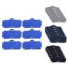 6Pcs/Set Good Absorption Sweatband Reusable Polyester Skin-friendly Fine Texture Helmet Sweat Strap