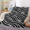 3D Colorful Zebra Stripe Leopard Tiger Soft Flannel Blanket for Bed Bedroom Sofa Picnic,Throw Blanket for Cover Outdoor Nap gift
