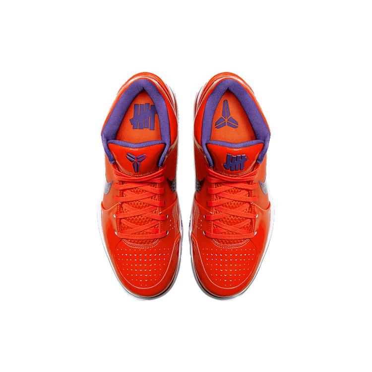New Nike X Undefeated Kobe 4 Protro 'Team Orange' CQ3869-800