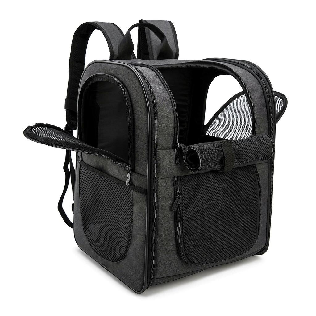 Large Pet Carrier Backpack Airplane Suitable for Dogs and Features a Design and Keeps Your Pet Cool Includes Cushioned Shoulder Perfect for Hospital