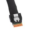 SASs SFF8654 SFF8639 Converters Cable With Premium Shield PVC Construction for Stable Signal Transmission