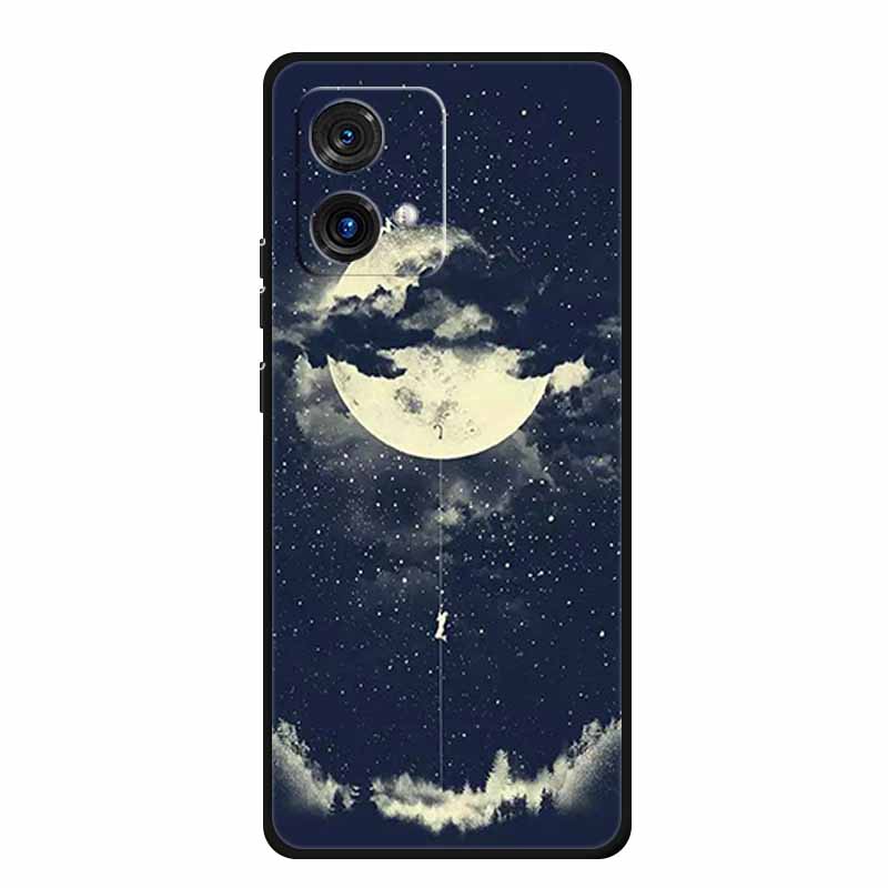 Per Motorola Moto G84 G54 5G Custodia Lusso TPU Morbido Silicone Cover Posteriore per Moto G54 MotoG84 Protettiva Antiurto Fundas