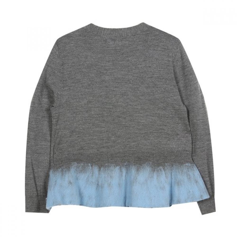 Son Jung Wan Color Block V Neck Cardigan Zkn616104