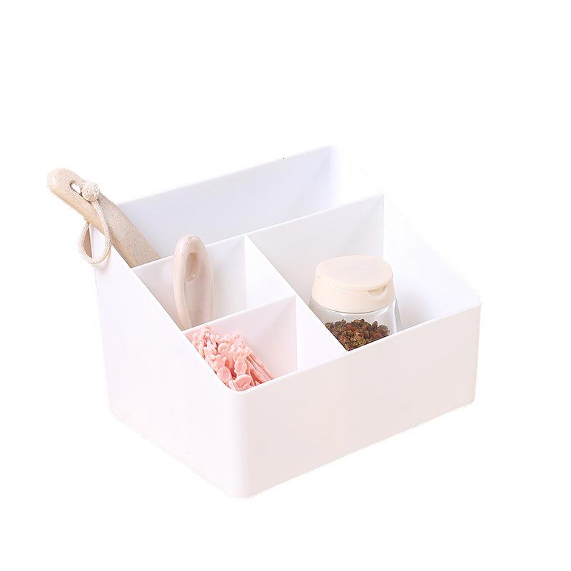 Trapezoidal Pen & Remote Holder: Desktop Organizer for Office Supplies & Makeup Brushes