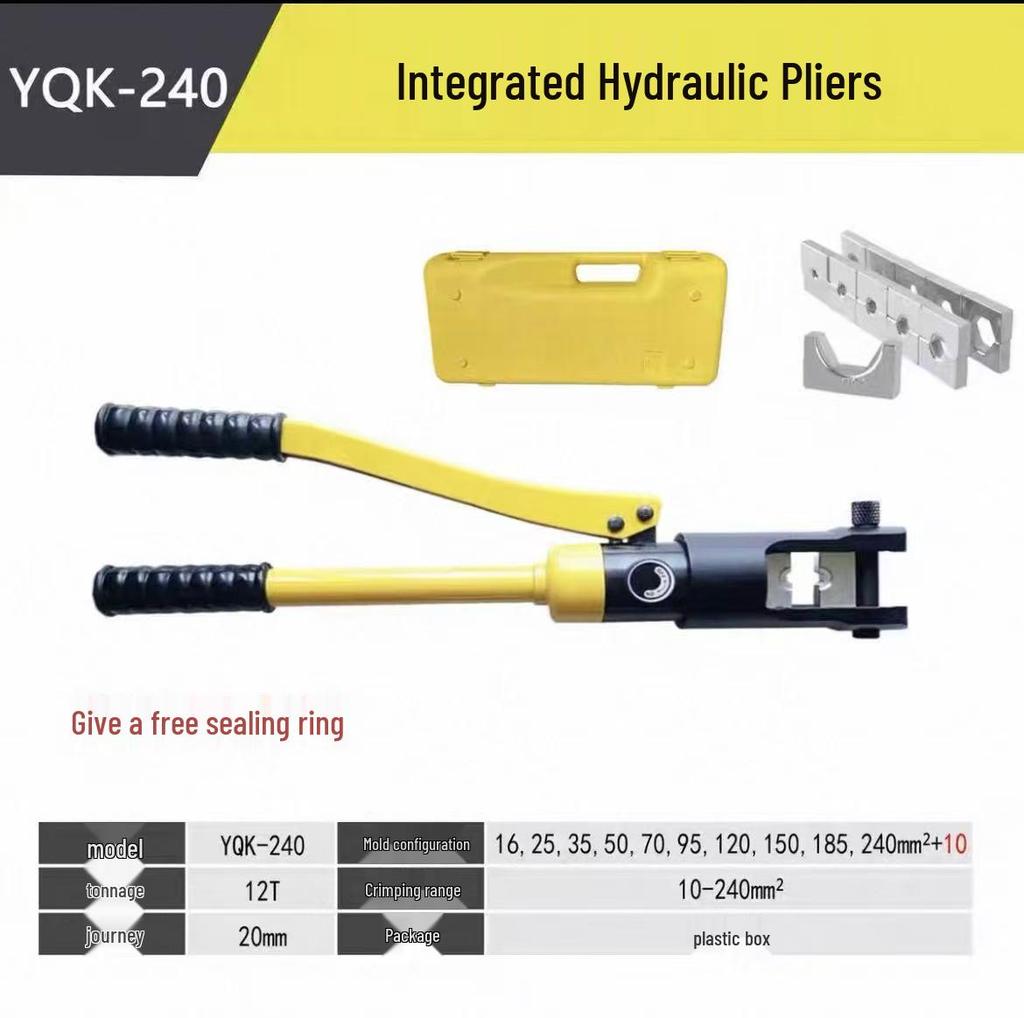 Portable YQK-70 Hydraulic Cable Crimping Pliers for Industrial Use