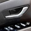 For Hyundai Santa Cruz -2025 Inner Door Handle Bowl Trim Carbon Fiber 4pc