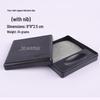 Square Frosted Inkstone Brush with Silk Opening Tai Chi Ink Cartridge - Four Treasures of the Study