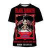 Summer Hot Selling Fashion Crazy Clown 3D Printed T-shirt Casual Rock Hip-hop Short Sleeved T-shirt