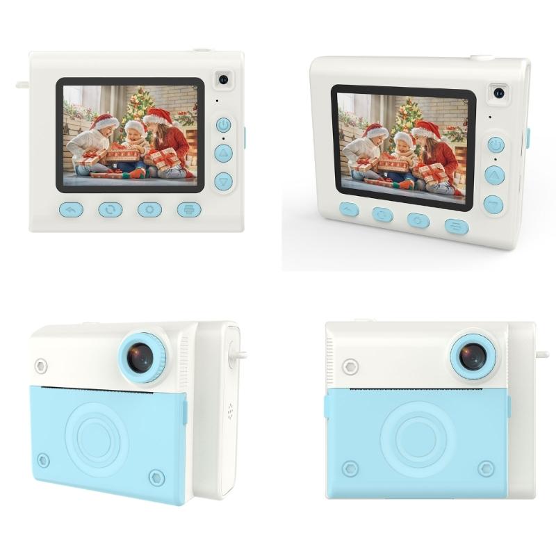 Children Instants Print Camera Kids Video Photography Digital Photo Camera Toy Thermals Printer for Boy Girls Birthday