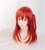 SUNXXCOS Botchi the Cosplay Wig with Costume Accessory for Cosplay Prop Rock! Heat-Resistant Net, Women, (Ikuyo Kita)