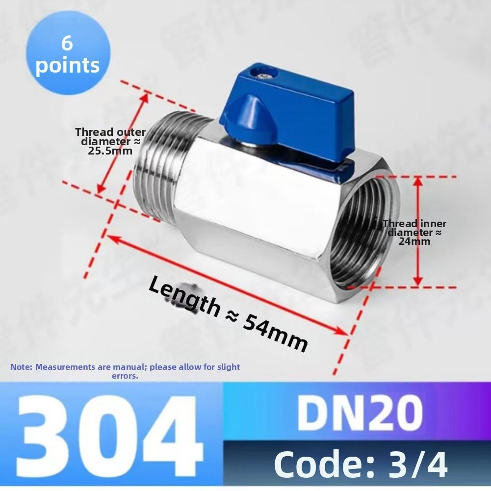 For Tight Spaces Compact Ball Valve Garden Water Connector Rust Resistant Seamless Operation Smooth Flow Control