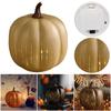 Starry Night Pumpkins Twinkle LED Light Pumpkins Glass Halloween Pumpkin Lamp Light for Home Bedroom Bathroom Hallway