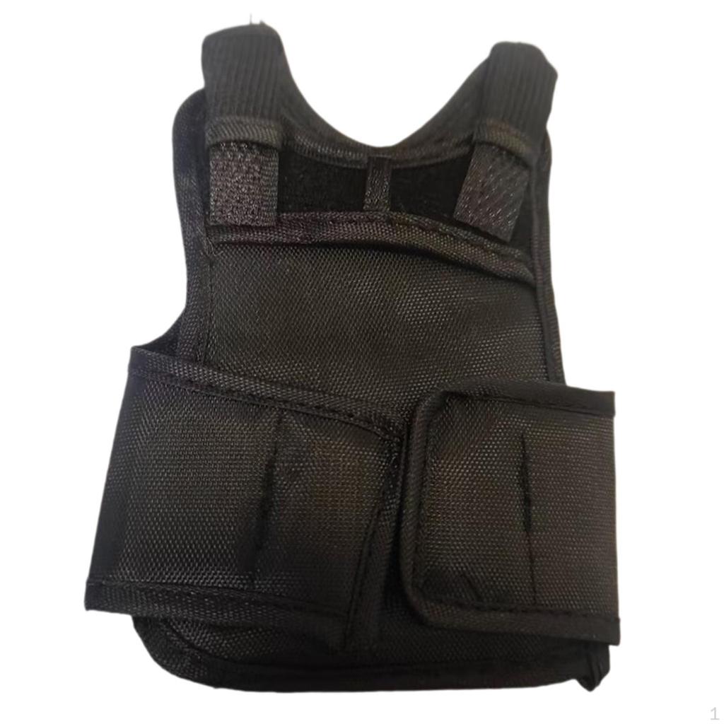 1/6 Männliche Figur Weste, Puppen Weste Modell, Miniatur Action für 12 Zoll