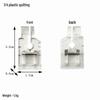 Multifunctional Electric Sewing Machine with Zipper, Binding, and Overlock Presser Foot Attachments