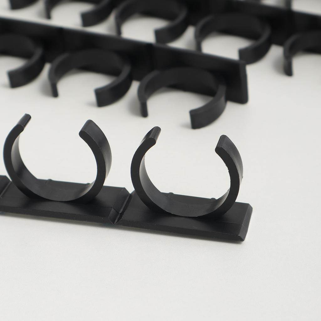 20/40 szt. Stojak do przechowywania w kuchni Stojak do przechowywania słoików z przyprawami Prosty klips do butelek Montowany na ścianie Stojak na butelki z przyprawami Uchwyt na składniki