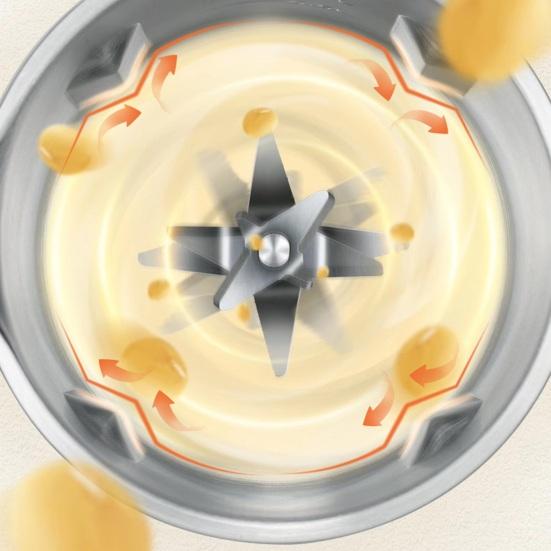 Aparat pentru lapte de soia 1200ml Mașină automată pentru lapte de nuci cu 12 lame Eficient Grinder pentru lapte de soia pentru lapte vegetal de casă