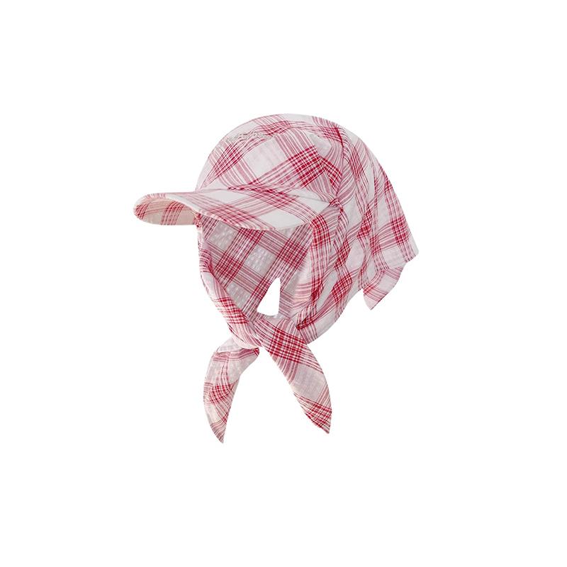 

Ретро-контрастные цветные клетчатые ремешки для женщин и мужчин, универсальные солнцезащитные шляпы для путешествий, повседневные солнцезащитные шляпы