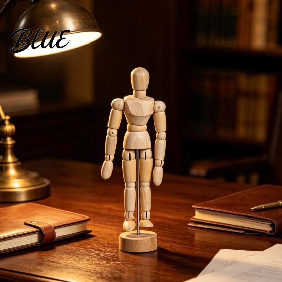 Wooden Figure Model Artists Manikin Jointed Mannequin