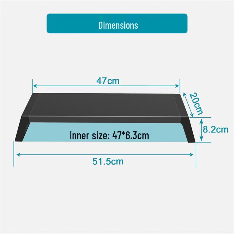 Multi-functional Monitor Riser Stand with USB 3.0 Hub