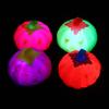 Halloween Squishy Pumpkin Squeeze Fur Ball Pinch Funny Cute Glowing Pumpkin Balls Sensory Fidget Decompression For Kids Toy
