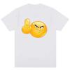 Mens Funny T-Shirt Rude Seagull Design Regular Fit Tee Women Men 3D Print Cartoon Graphic T-Shirts