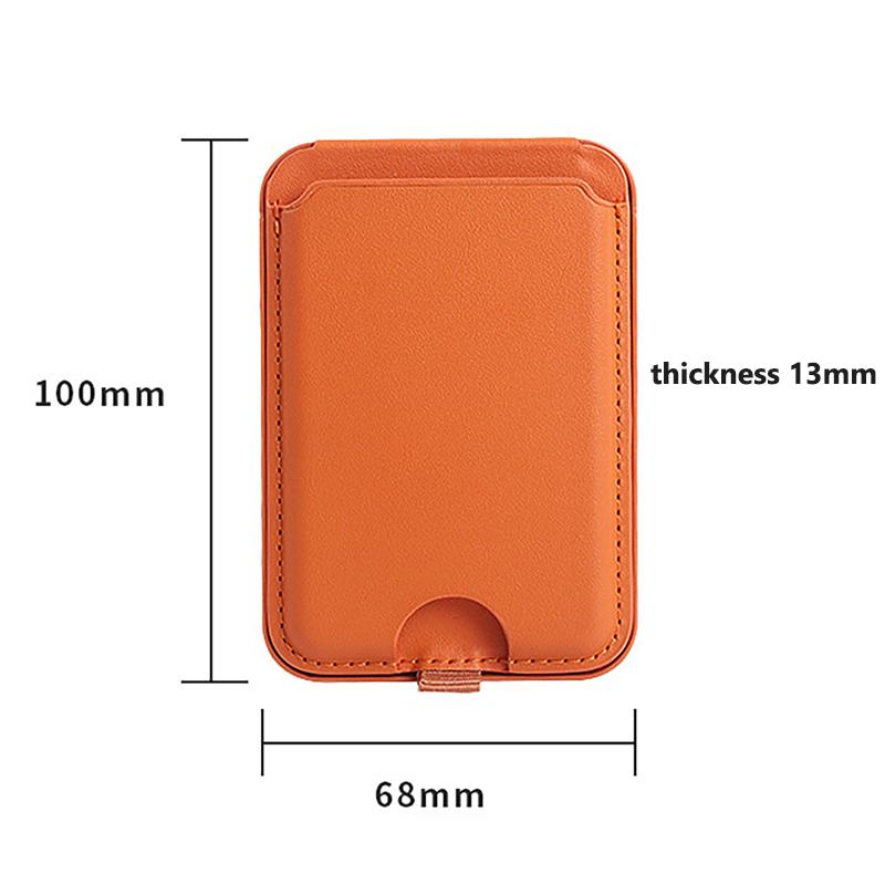 Magnetic Folding Wallet Card Holder Anti-Loss Device for Magsafe IPhone 14 13 15 16 Pro Max 12 Plus 15Pro 16Pro Phone Stand