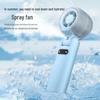 Portable Folding Turbo Fan with High-Speed Cooling & Neck Strap